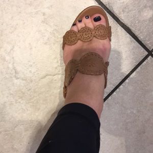 Jack Rogers wedge shoes